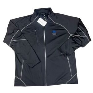 North End Mens Mopar Full Zip Jacket Black XL 88174 NWT